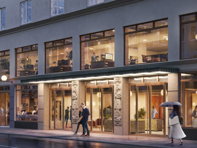 Kungsgatan 57 exteriör entré