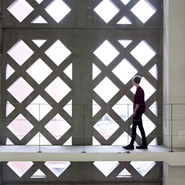 Pagodenområdet interiör ljusinsläpp