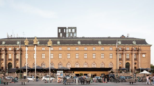 clarion hotel post exteriör drottningtorget